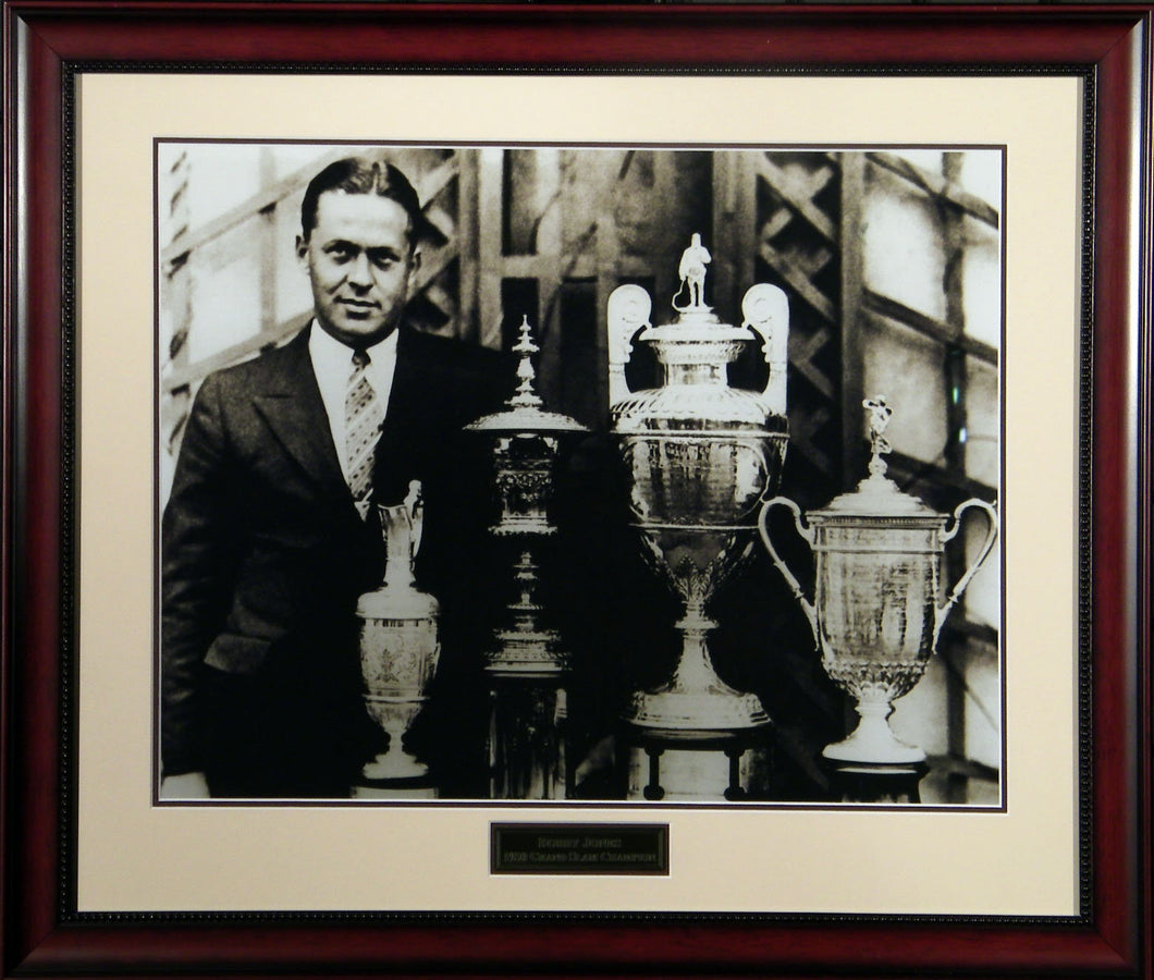 Bobby Jones Slam Framed Print